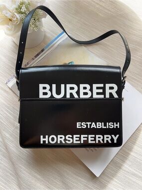 Burberry Grace Small Shoulder Crossbody Bag Black